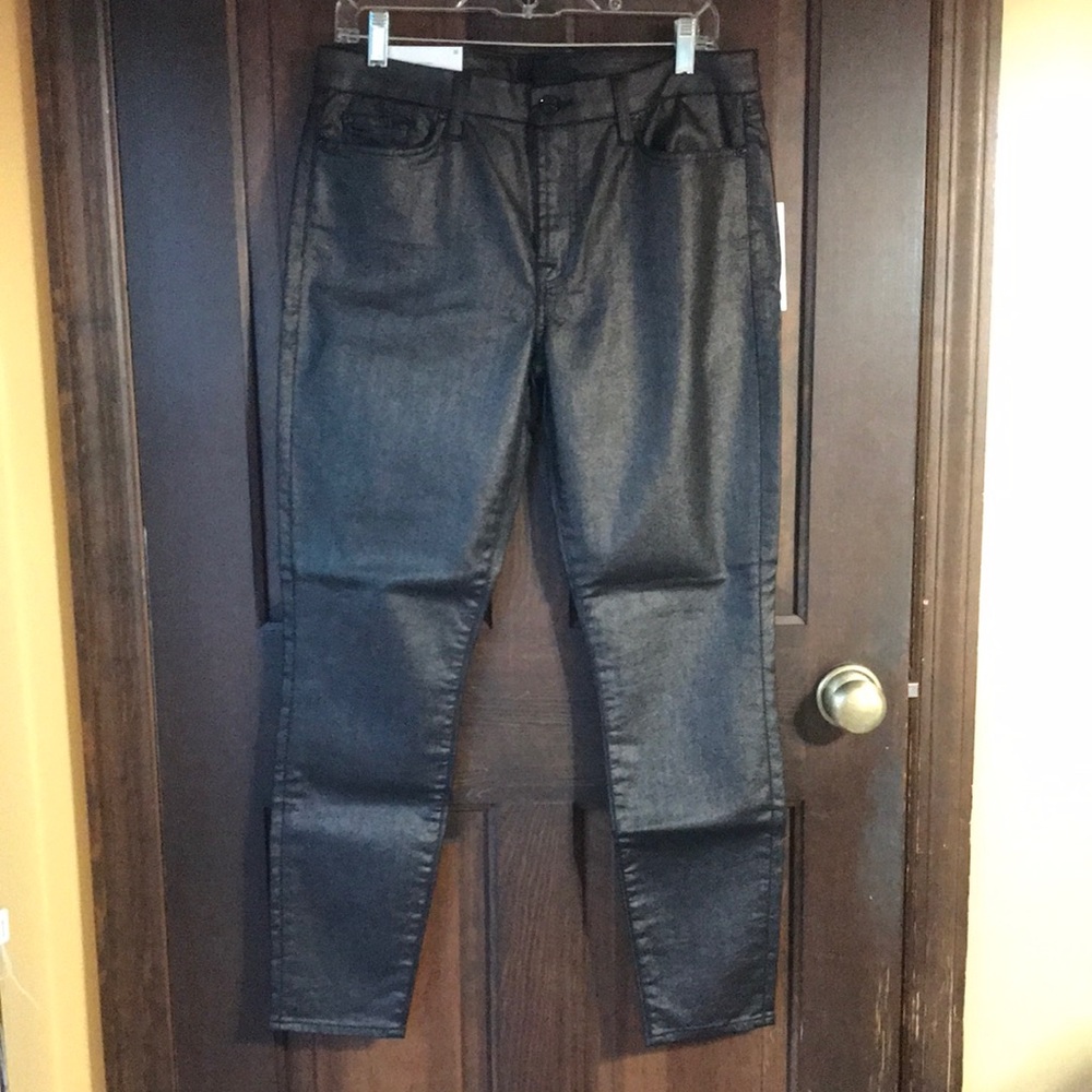 7 for all Mankind Shiny Skinny Jeans